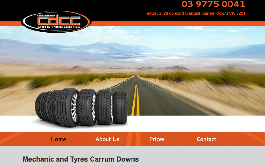 Carrum Downs Car and Tyre Centre—web content
